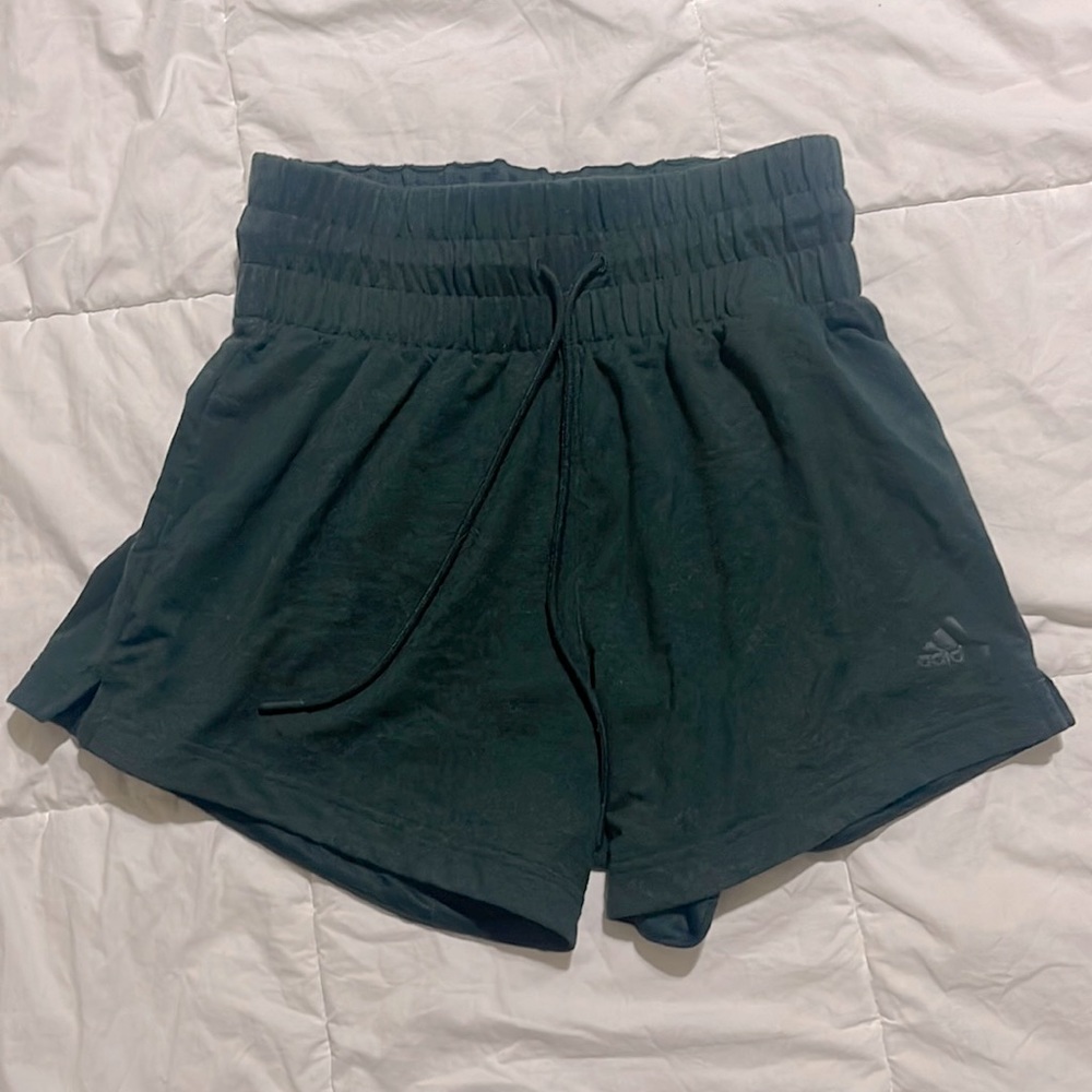 Adidas forest green boxing gym shorts extra small xs